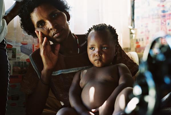 Sale-A family living on less than a Dollar a day