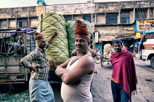 Workers of Koley Market, Kolkata